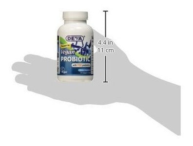 Deva Nutrition Cápsulas Probióticas Veganas, 90 Unidades