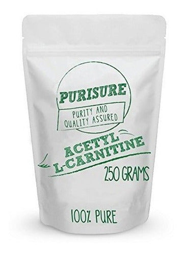 Acetil L-carnitina (alcar) En Polvo 250 G (500 Porciones)