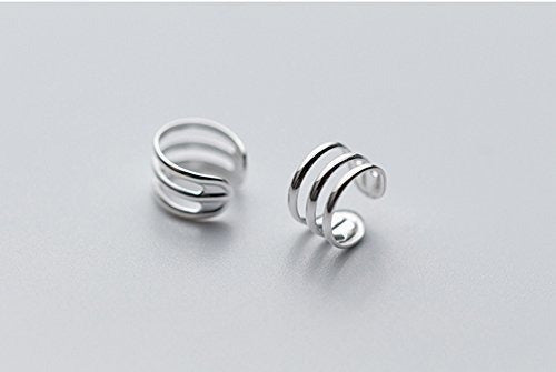 zarcillos Plata de Ley 925 Multi Circulos