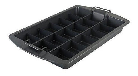 Sartén para brownie 9 x 13 pulgadas, gris oscuro