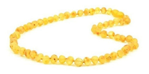 Collar De Ámbar Crudo Para Adultos