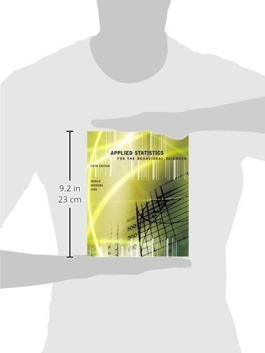 Estadística Aplicada Para Las Ciencias Del Comportamiento