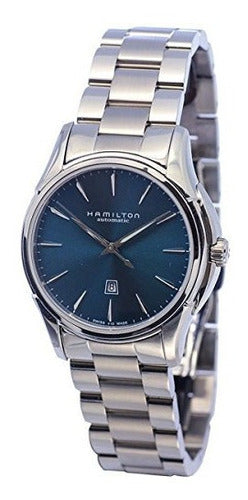 Reloj de mujer de acero inoxidable con esfera azul