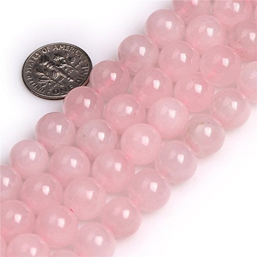 Granos De Cuarzo Rosa Para Hacer Joyas Piedras Preciosas