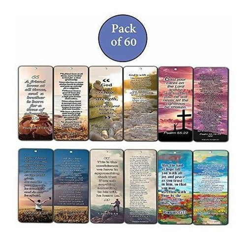 Tarjetas De Marcadores Cristianos Con Versículos