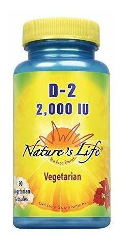 Nature´s Life Vitamina Ergocalciferol De Alta