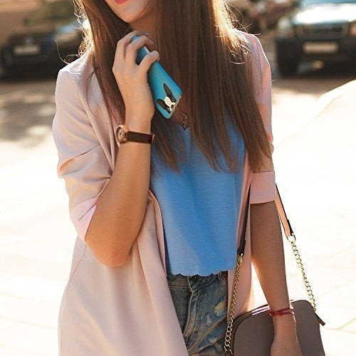 Relojes De Pulsera De Madera De Bambú Para Mujer