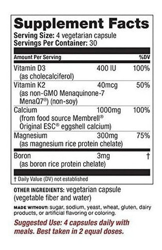 Vitamina D3 Y Calcio