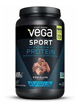 Proteína en polvo Vega Sport Chocolate 19 Porciones, 29.5 oz