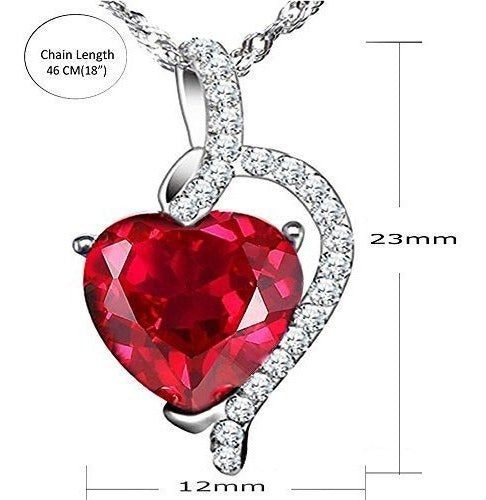 Conjunto de Collar y Pendientes de plata para mujer