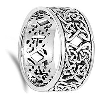 Anillo De Mujer De La Eternidad Celtic Eternity