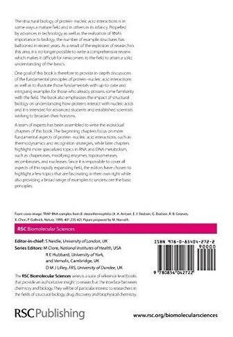 Interacciones Proteína-ácido Nucleico: Biología Estructural