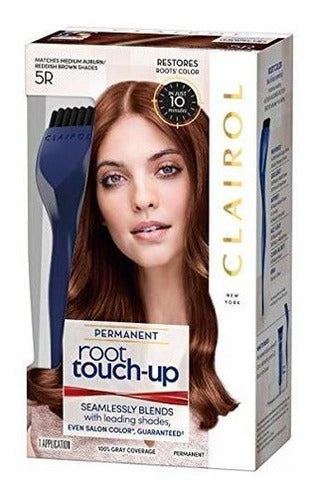 Clairol Nice N Easy Root Touch Up, Castaño Rojizo Medio