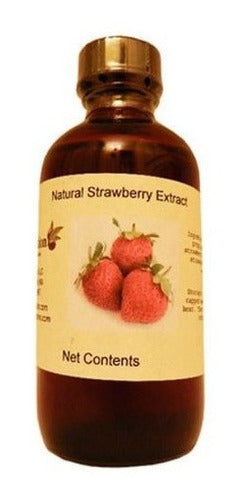 Extracto De Fresa 4 Oz, 4 Onzas