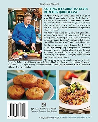 Libro De Cocina Rápido Y Fácil Con Bajo Contenido