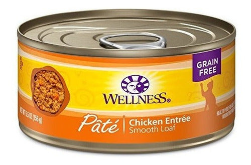 Comida De Gato Enlatada Húmeda De Grano Natural