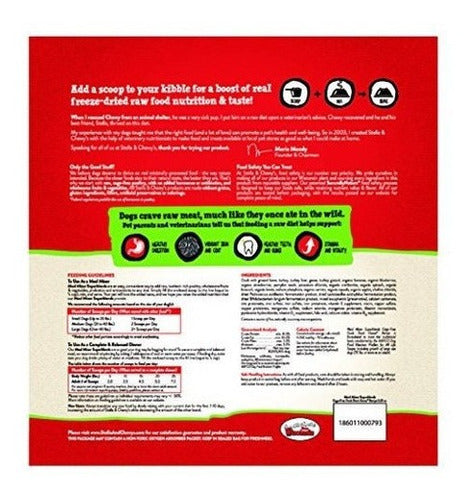 Mezclador de comidas deshidratadas para perros