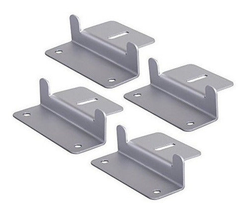 Juegos Montaje En Panel Solar Soporte De Z Juego De 4