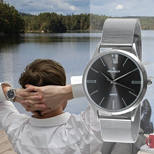 Reloj De Cuarzo De Acero