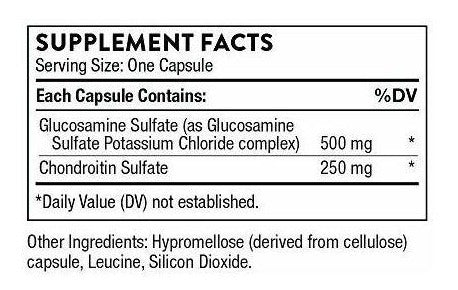 Glucosamina y condroitina función y movilidad articulares