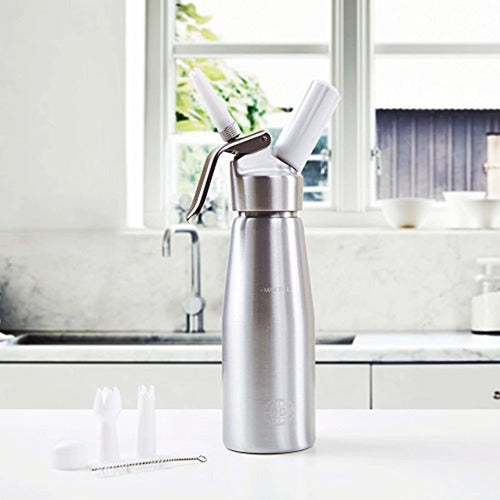 batidor de crema profesional de aluminio