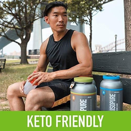 Isopure Zero Carb, Polvo De Proteína Ceto Amigable, Aislado