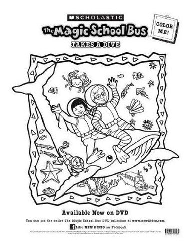 El Autobús Escolar Mágico: Se Zambulle