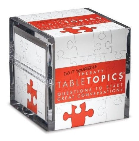 Tabletopics Terapia Hágalo usted mismo: Preguntas Para Comenzar