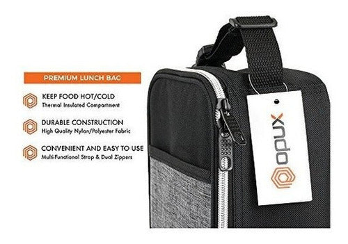 Mini Bolsa De Almuerzo Con Aislamiento Térmico Premium Opux