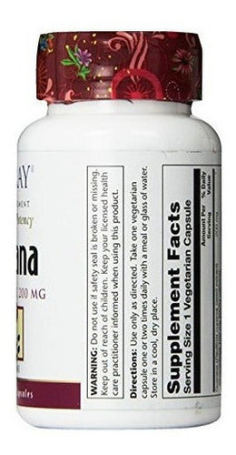 Suplemento De Extracto De Semilla De Guaraná Solaray, 200