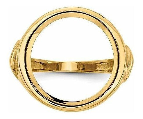Anillo De Oro Amarillo De 14k 1/10