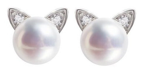 Aretes De Gato Aretes De Diamantes Para Mujer Aretes De Cz