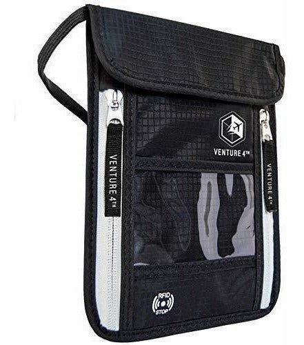 Titular del 4to pasaporte Estuche Para El Cuello