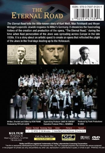Camino Eterno: Kurt Weill Y La Respuesta Judía