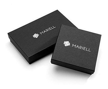 Mariell Dainty 14k Oro rosa Zirconia Cúbica Halo Lágrima