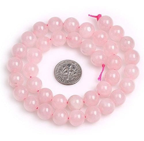 Granos De Cuarzo Rosa Para Hacer Joyas Piedras Preciosas