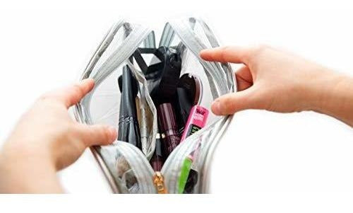 Bolsa de maquillaje transparente / bolsa de viaje / bolsa de