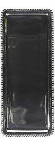 Bandeja Larga Con Cuentas Mariposa 3919 Talla Única