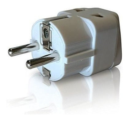 Adaptador De Viaje Europa 2 En 1
