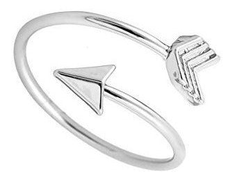 Anillos De Flecha Pequeños Para Mujer De Plata