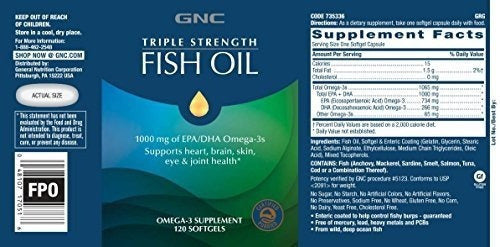 Aceite De Pescado De Fuerza