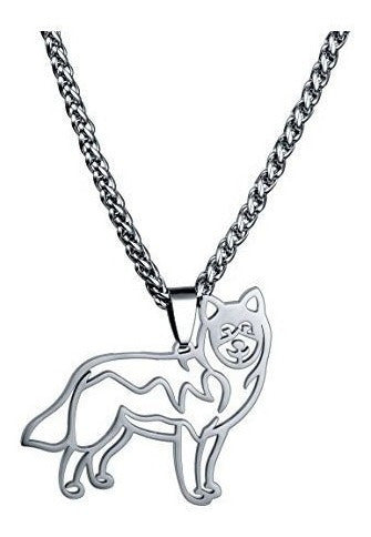 Esquema De Husky Siberiano Malamute De Alaska De Acero