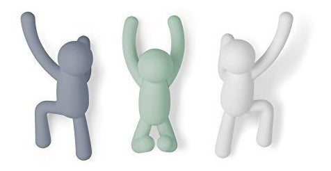 Ganchos decorativos de pared para colgar abrigos