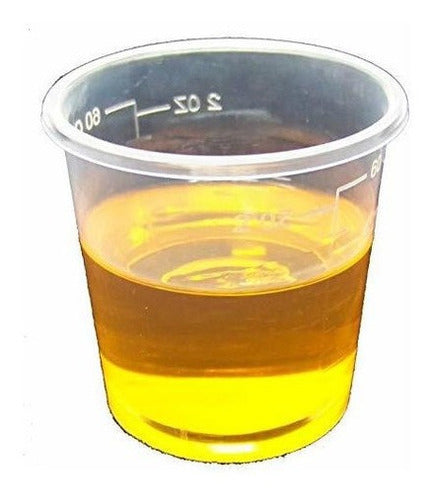 20 Copas Graduadas De 2 Oz Y 20 Palitos Para Mezclar