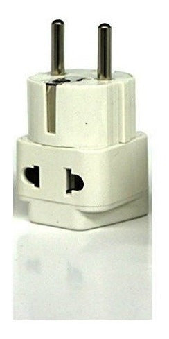 Adaptador De Viaje Europa 2 En 1