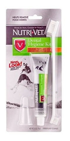 Kit De Higiene Dental Nutri-vet Para Perros