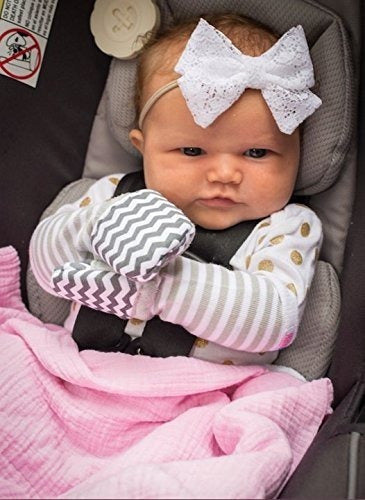 Manillas De Peluche Sin Correa de rayas