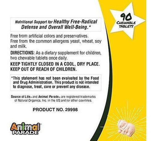 Suplemento De La Vitamina C Para Niños