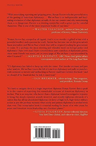 Guerra Por La Paz El Fin De La Diplomacia libro