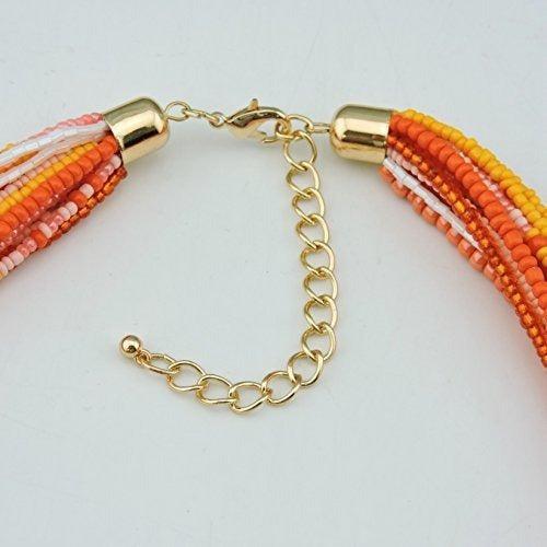 Collar De Gargantilla Con Cuentas